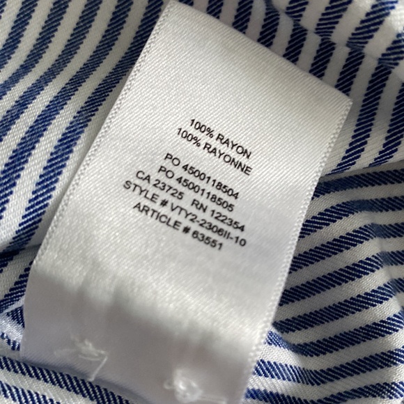 Sunday Best Blue Stipes ButtonDown Shirt - Picture 3 of 3